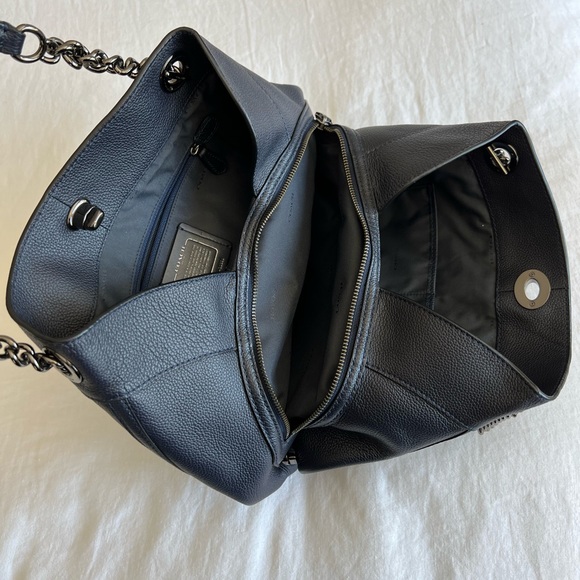 COACH Women's Turnlock Edie Leather Bag - Picture 8 of 10